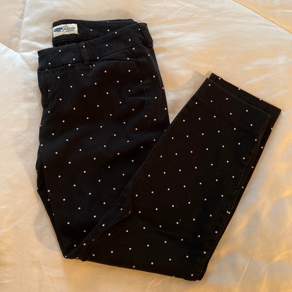 Old Navy Polka Dot Pixie Pant - size 2